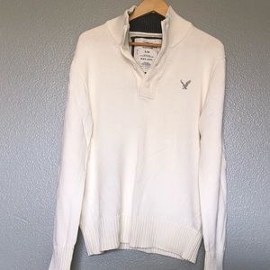 American Eagle Half Button/Zip Sweater NWOT